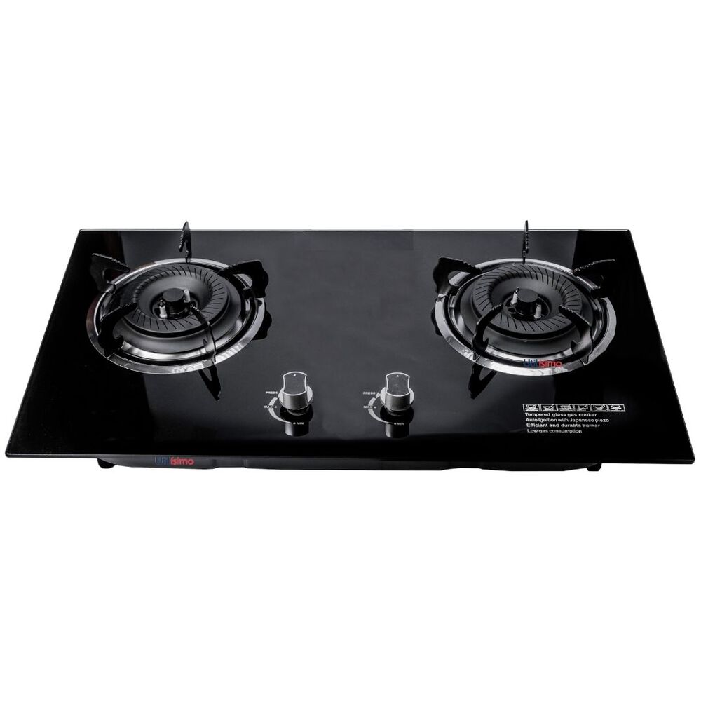 Cocina de Gas de Vidrio Templado.