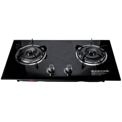 Cocina de Gas de Vidrio Templado.