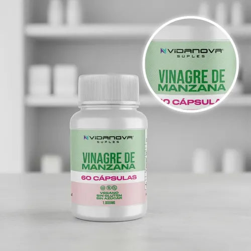 VINAGRE DE MANZANA 60CAPS